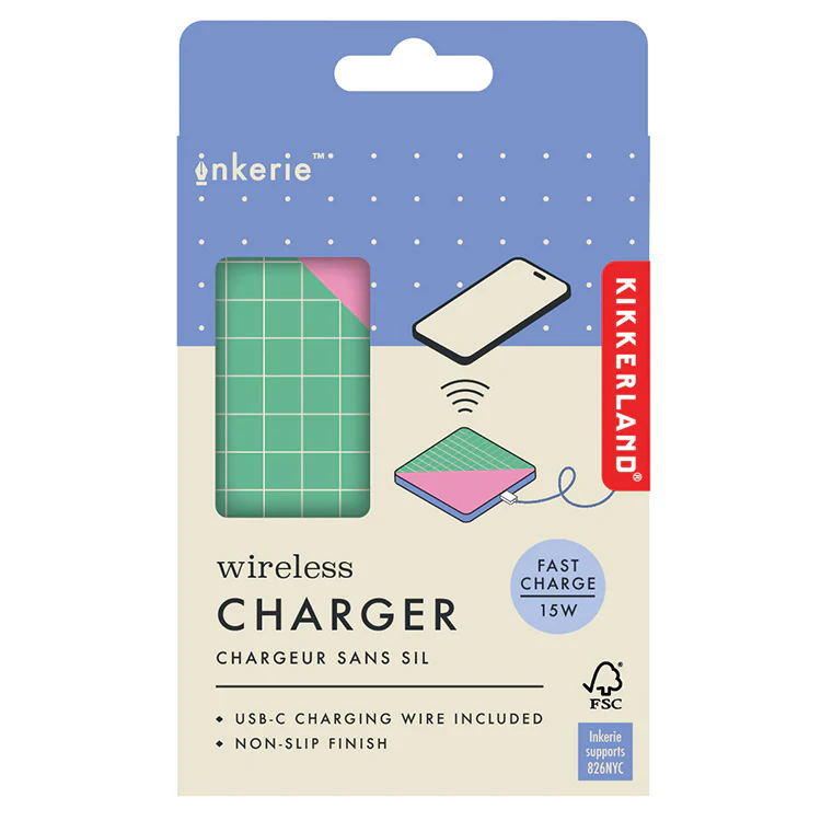 
                  
                    Inkerie Colorblock Wireless Charger
                  
                