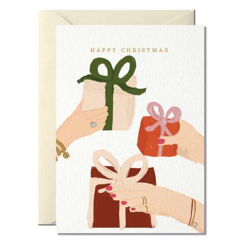 Weihnachtsgeschenke Grußkarte