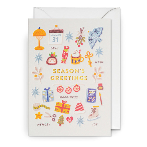 Weihnachtsgrüße Grußkarte