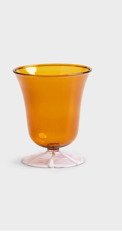 Amber Eve Water Glass