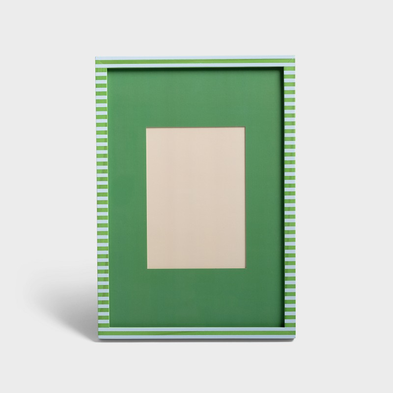 Large Patch Stripe Photo Frame