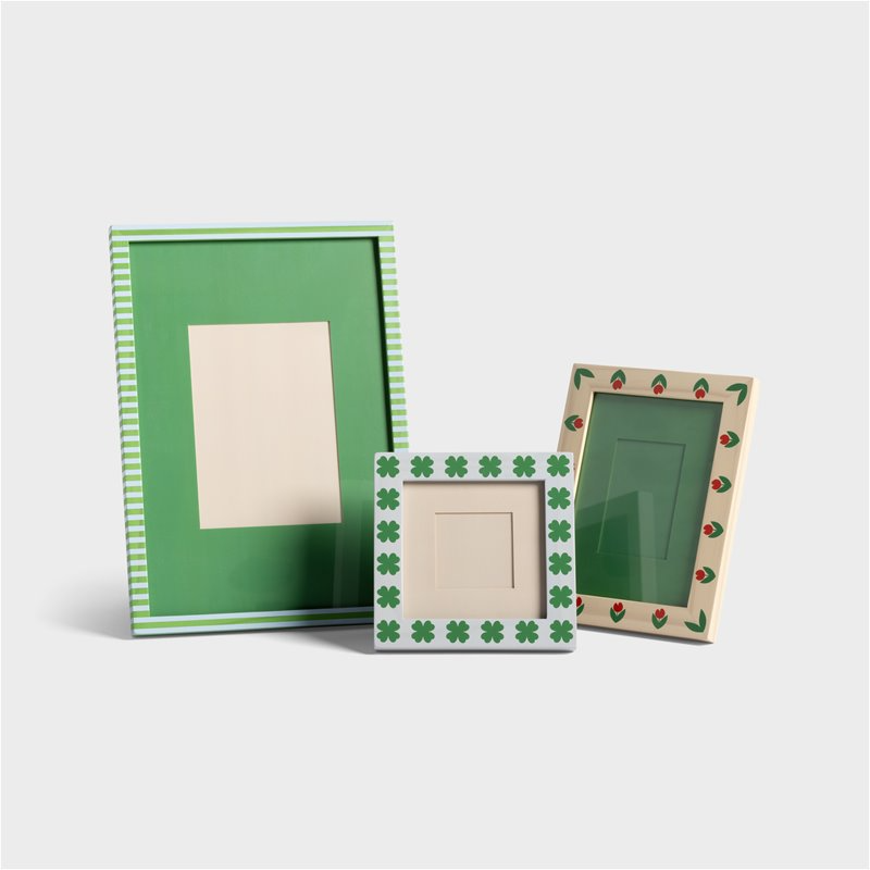 
                  
                    Large Patch Stripe Photo Frame
                  
                