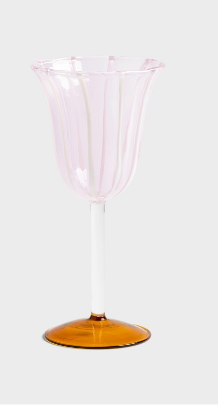Pink Eve Wine Glass
