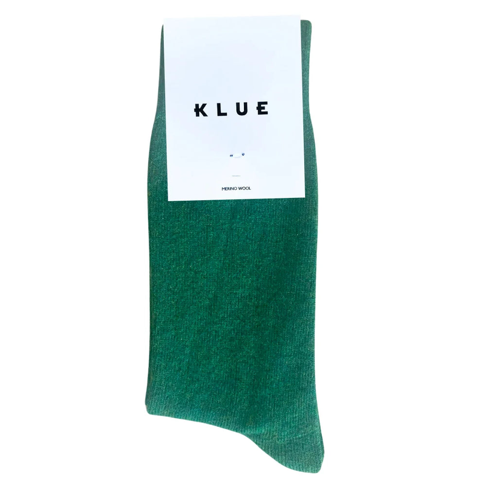 Forest Green Merino Wool Socks