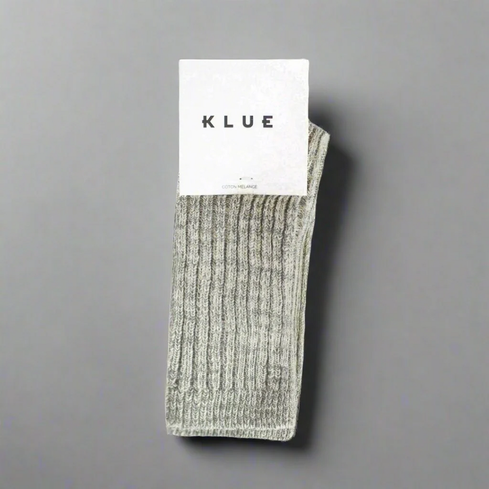 Grey Silk And Wool Dust Star Socks