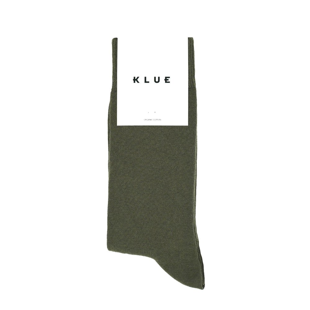 Khakifarbene, einfarbige Socken