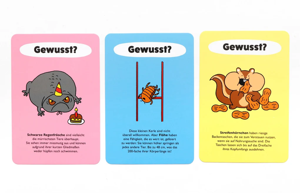 
                  
                    Besiege Die Tiere Kartenset
                  
                