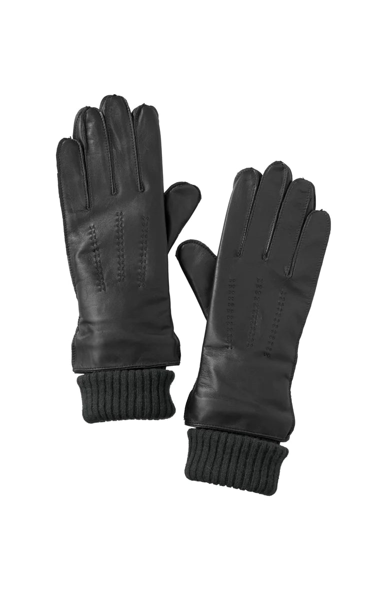
                  
                    Black Leather Gloves
                  
                