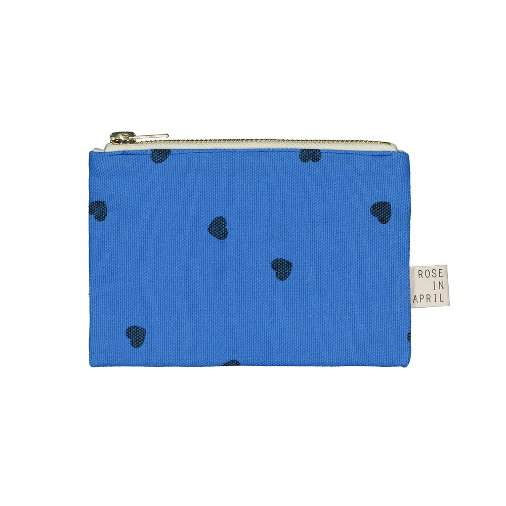 Heart print online purse