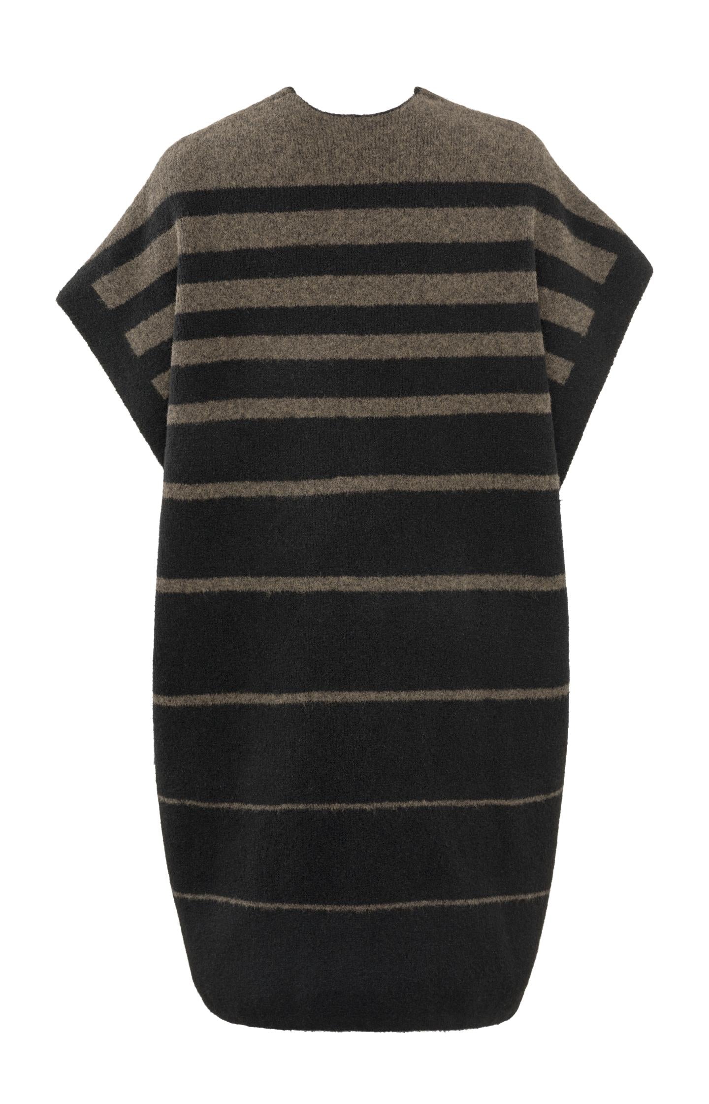 
                  
                    Mulch Brown Poncho Cardigan
                  
                