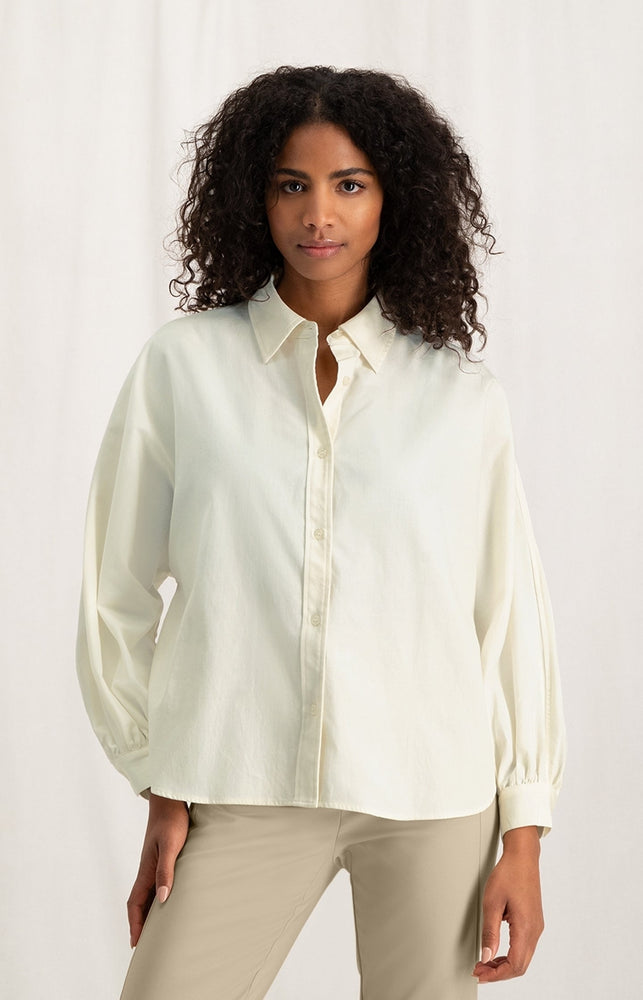 
                  
                    Ivory White Loose Fit Blouse
                  
                