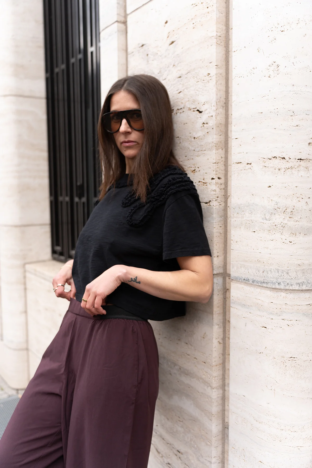 
                  
                    SANDROSE Beet Trousers
                  
                