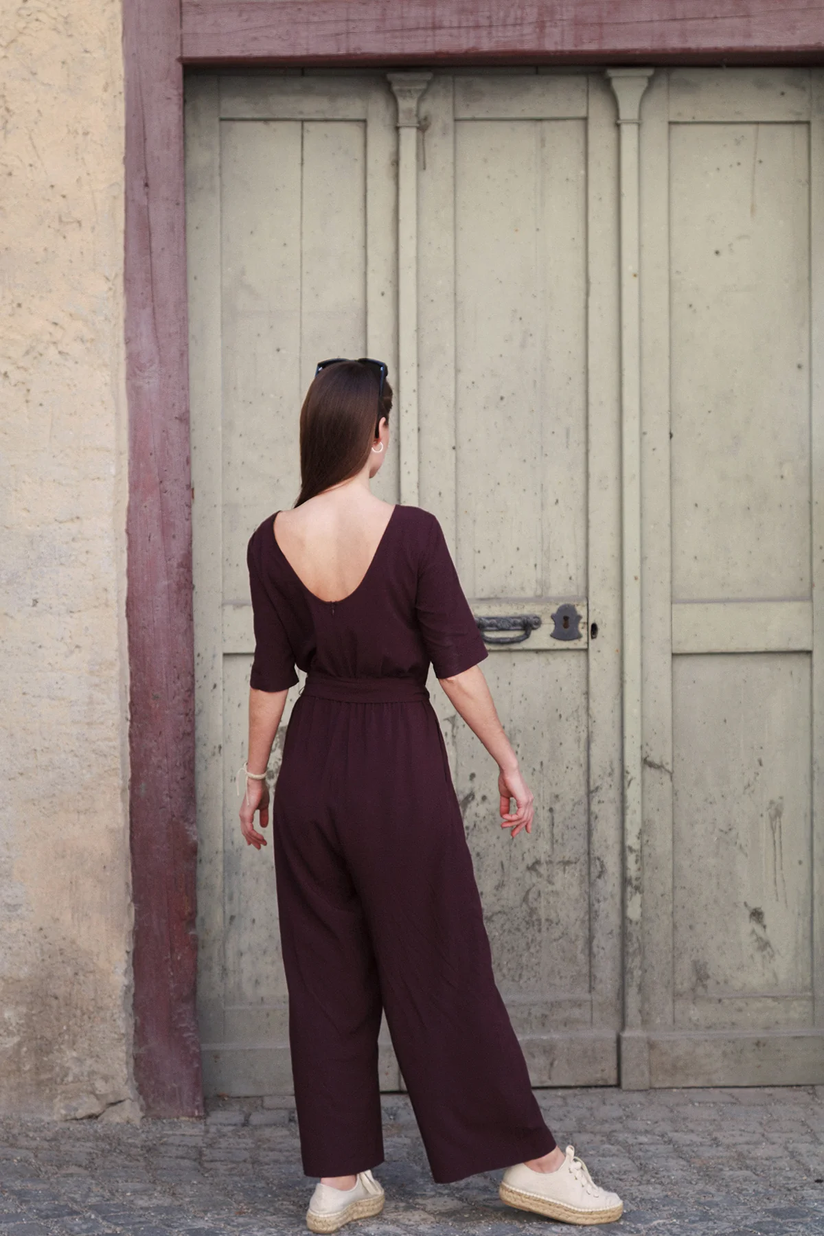 
                  
                    STAINE Beet Halfsleeve Jumpsuit
                  
                