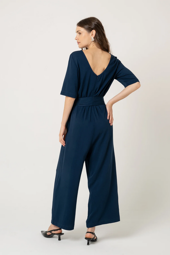 
                  
                    STAINE Nightfall Blue Halfsleeve Jumpsuit
                  
                