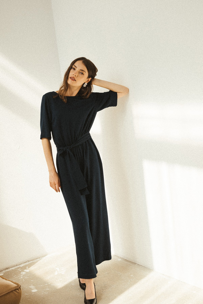 
                  
                    STAINE Nightfall Blue Halfsleeve Jumpsuit
                  
                