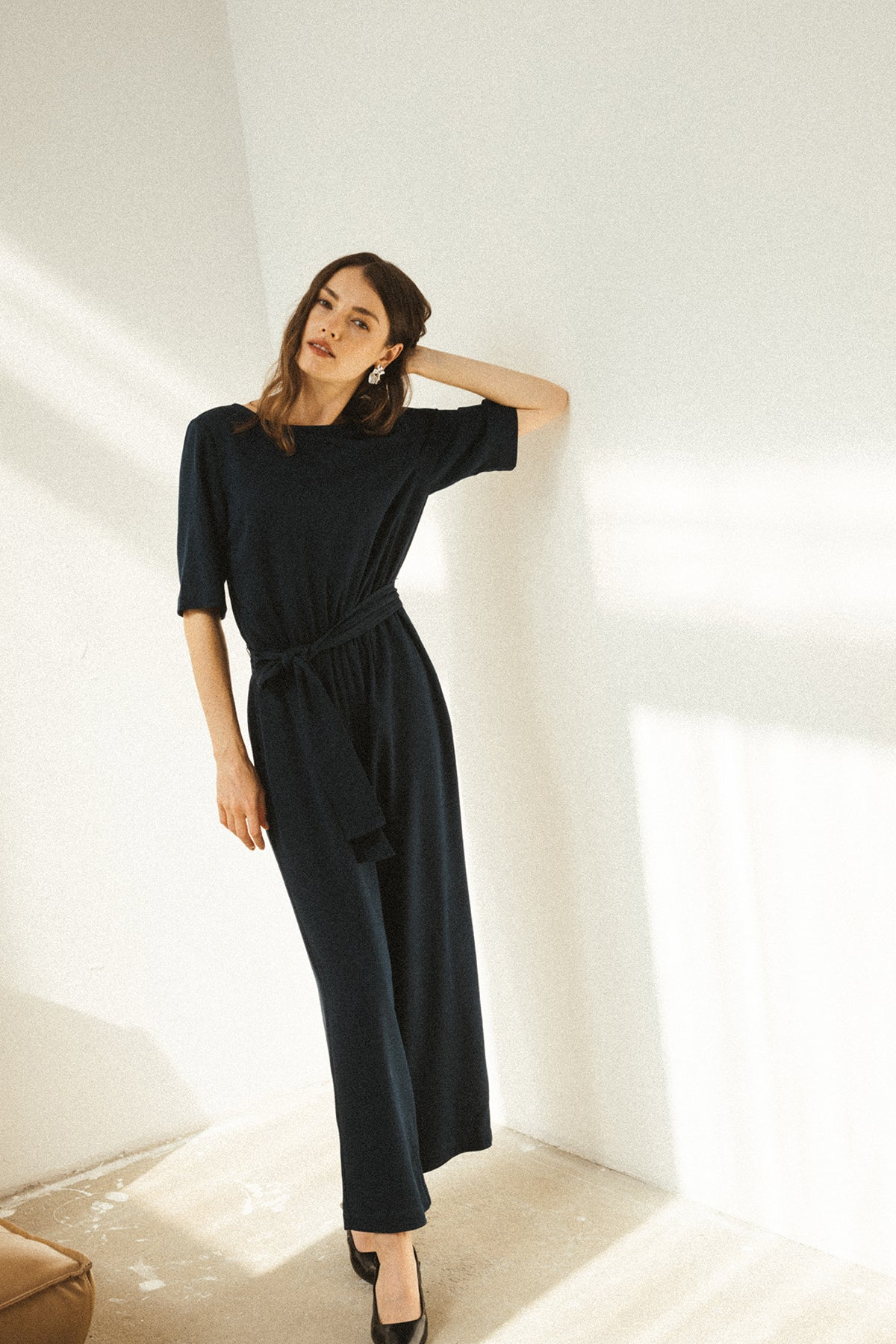 
                  
                    STAINE Nightfall Blue Halfsleeve Jumpsuit
                  
                