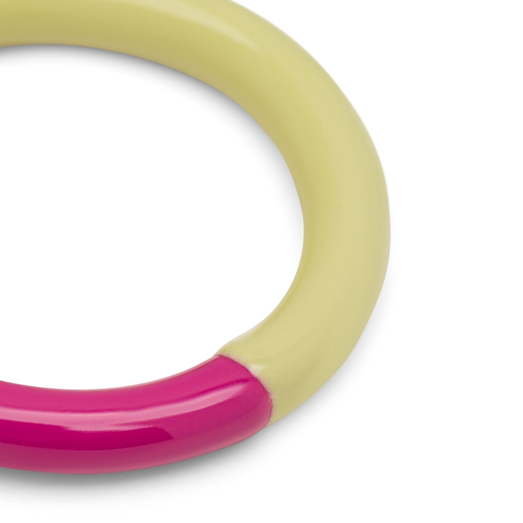 
                  
                    Plum Silk Light Green Double Color Ring
                  
                