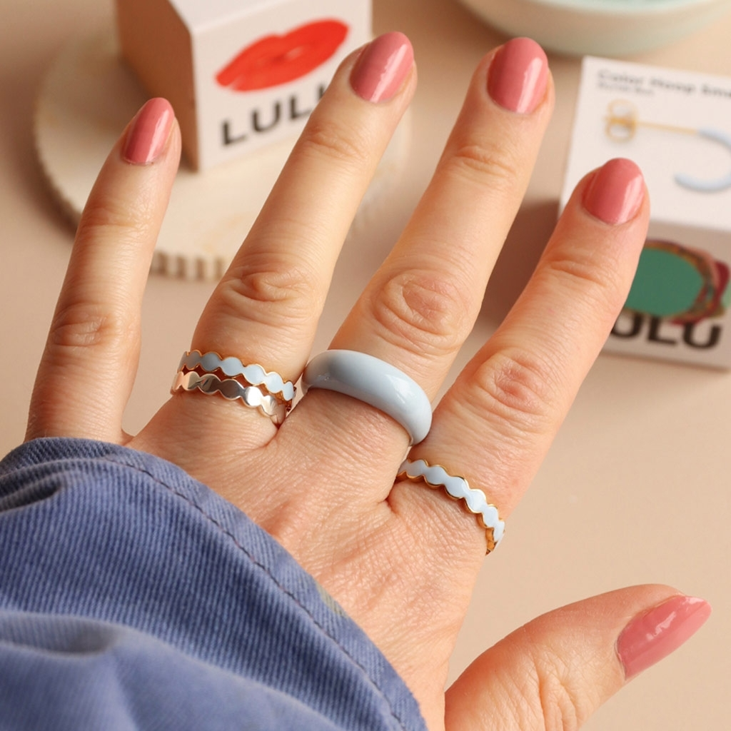 
                  
                    Skyride Blue Color Chunky Ring
                  
                