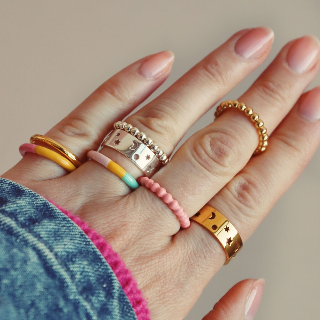 
                  
                    Sunset Triple Color Ring
                  
                