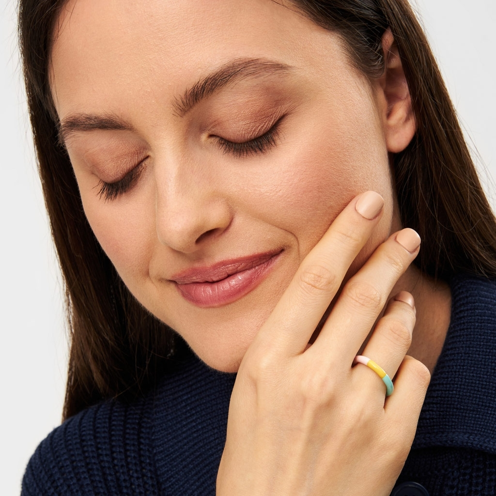 
                  
                    Sunset Triple Color Ring
                  
                