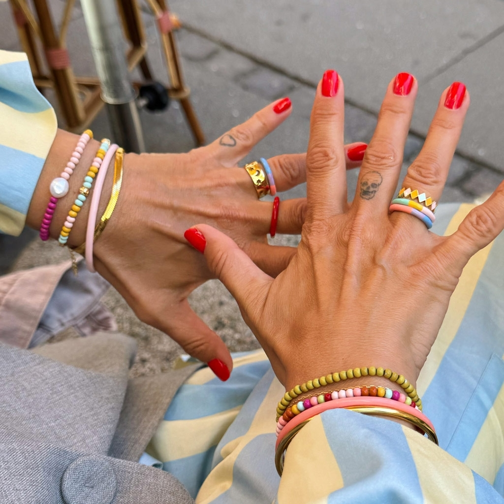 
                  
                    Sunset Triple Color Ring
                  
                