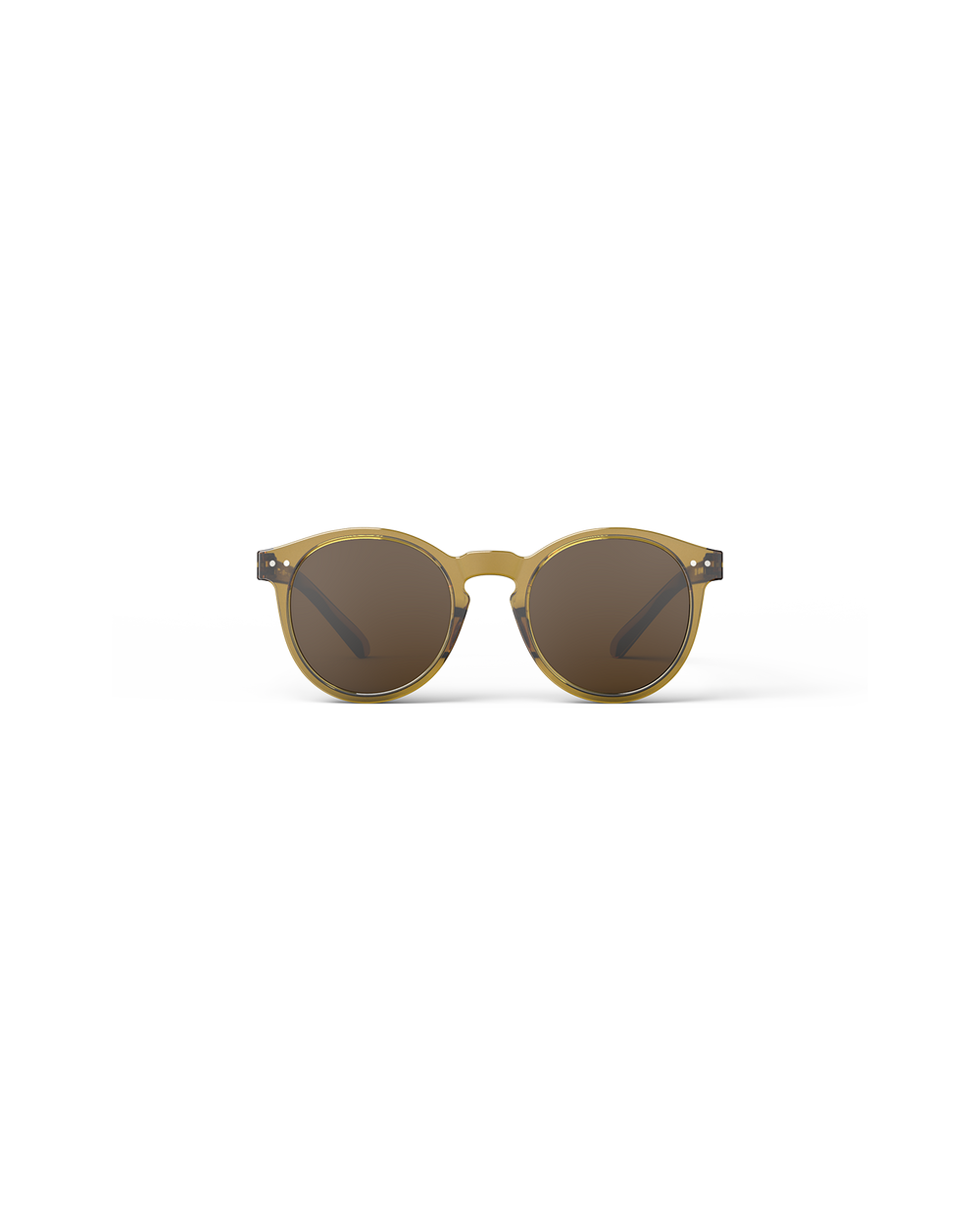 #M Golden Green Sunglasses