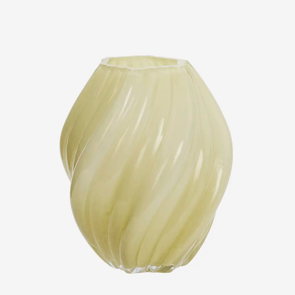 Honey Glass Vase
