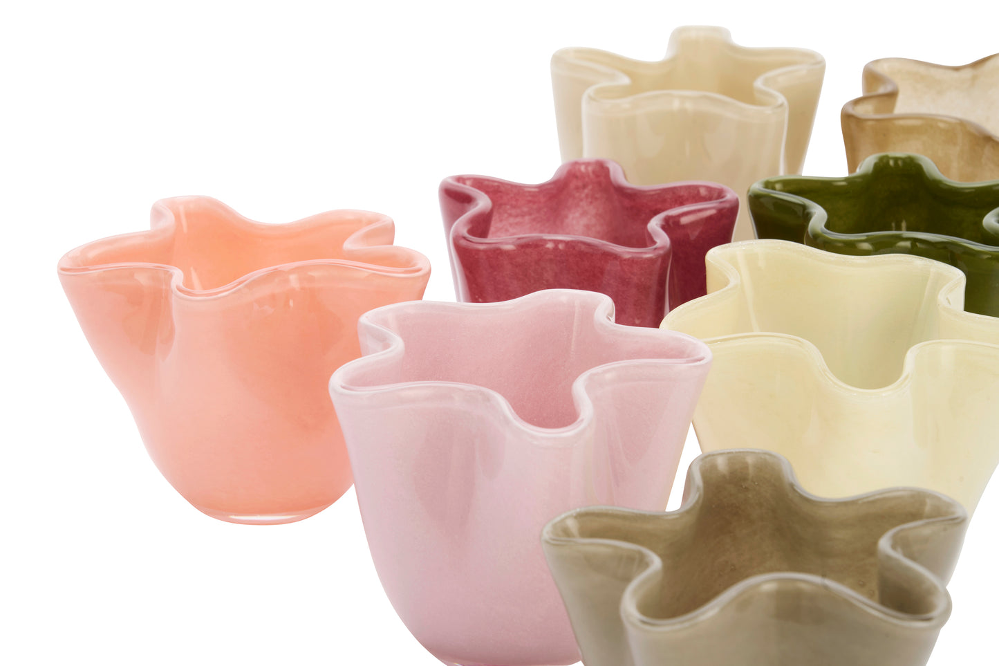 
                  
                    Pink Glass Vase
                  
                