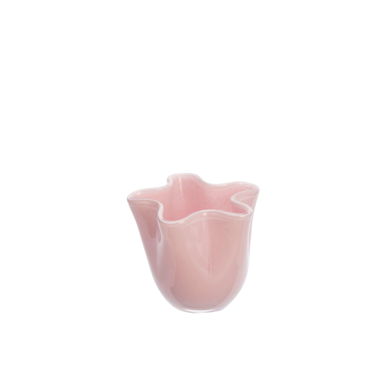 
                  
                    Pink Glass Vase
                  
                
