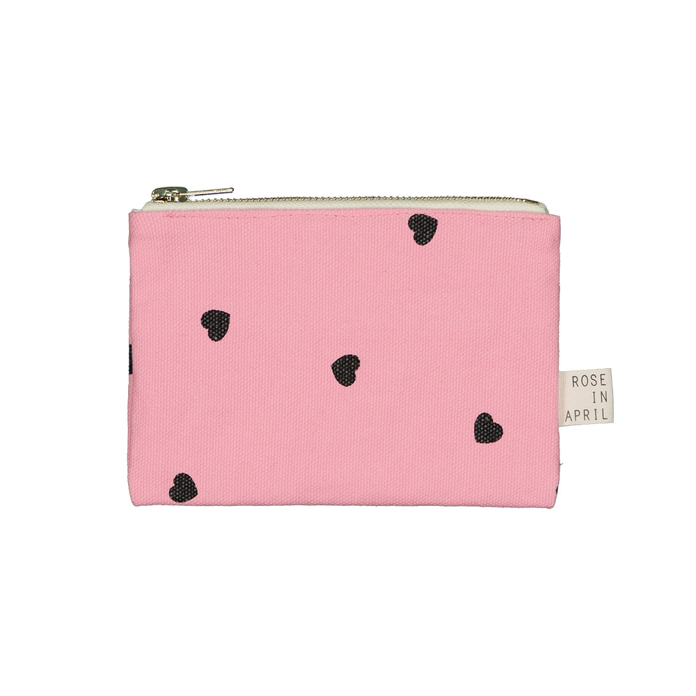 MARIE Strawberry Heart Print Purse