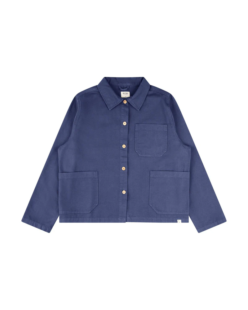 
                  
                    Navy Twill Classic Jacket
                  
                