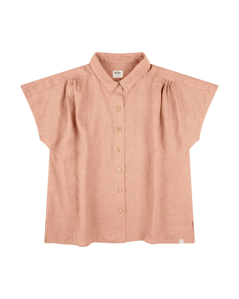 
                  
                    Rose Linen Blouse
                  
                