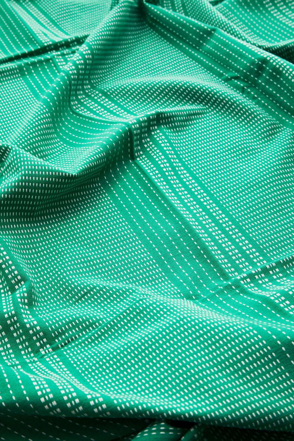 Green White Striped Hammam Throw