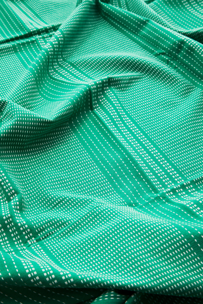 
                  
                    Green White Striped Hammam Throw
                  
                