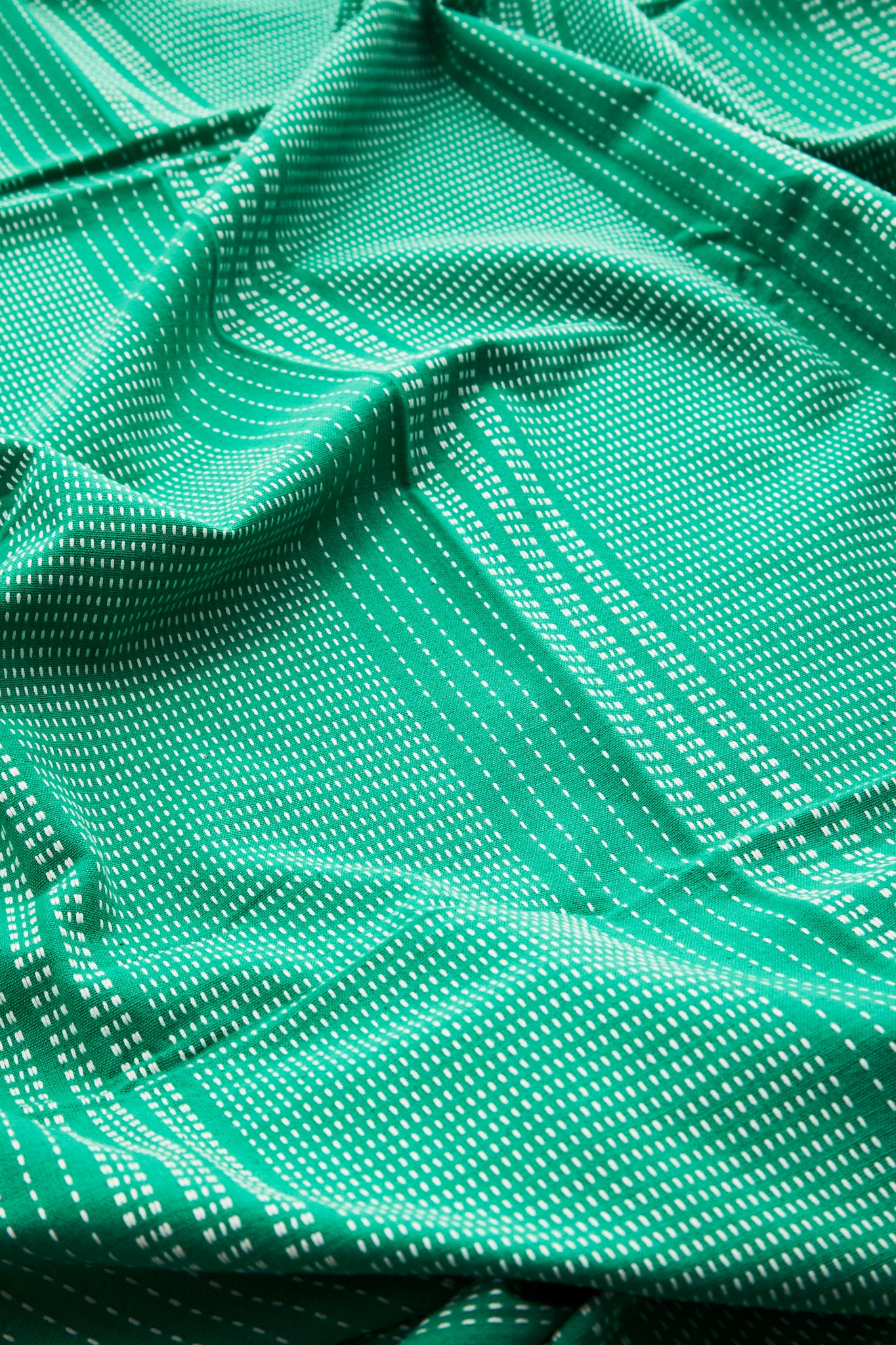 
                  
                    Green White Striped Hammam Throw
                  
                