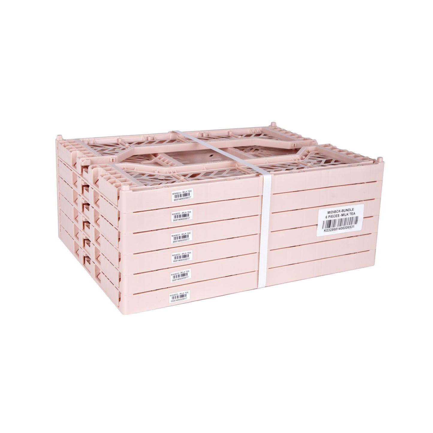 
                  
                    Midi Milk Tea Folding Crate
                  
                