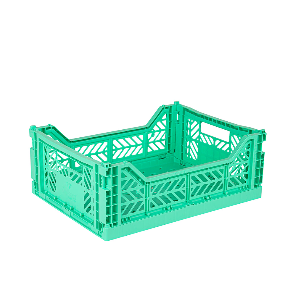 Midi Mint Folding Crate