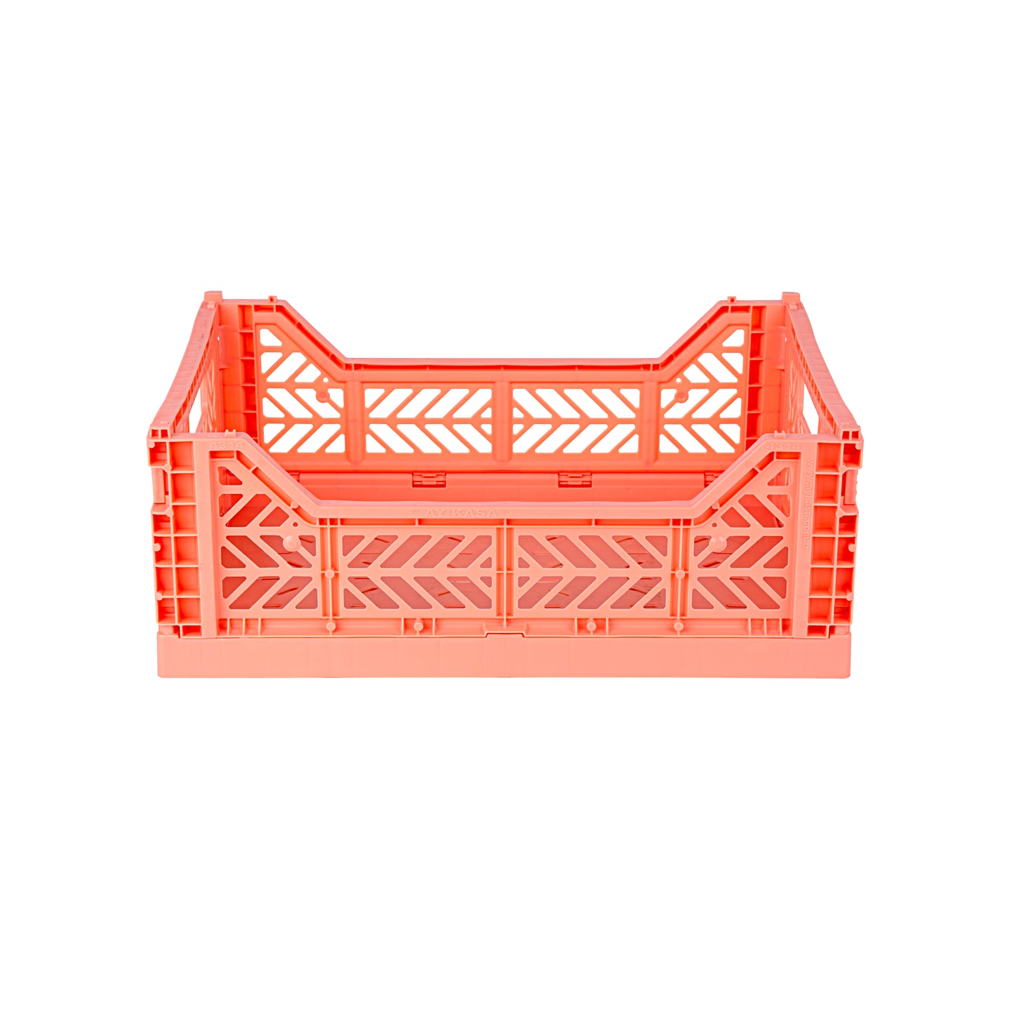 
                  
                    Midi Salmon Pink Folding Crate
                  
                