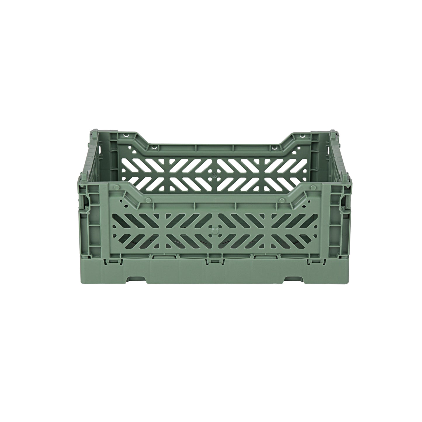 
                  
                    Mini Almond Green Folding Crate
                  
                