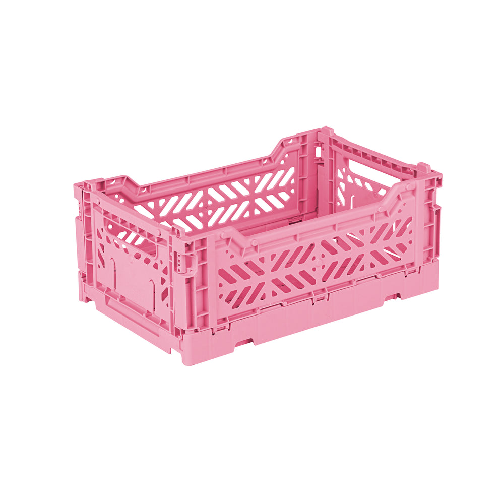 
                  
                    Mini Baby Pink Folding Crate
                  
                