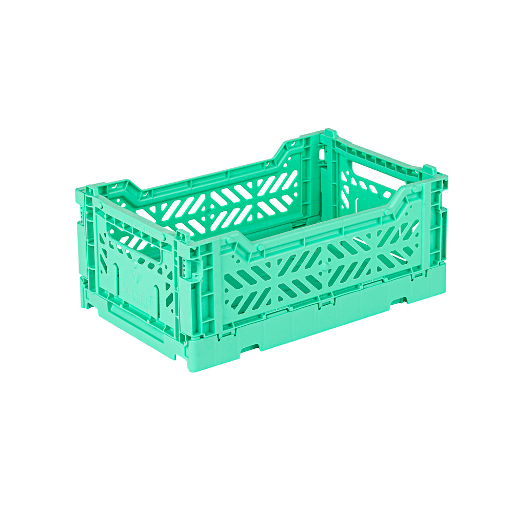 Mini Mint Folding Crate