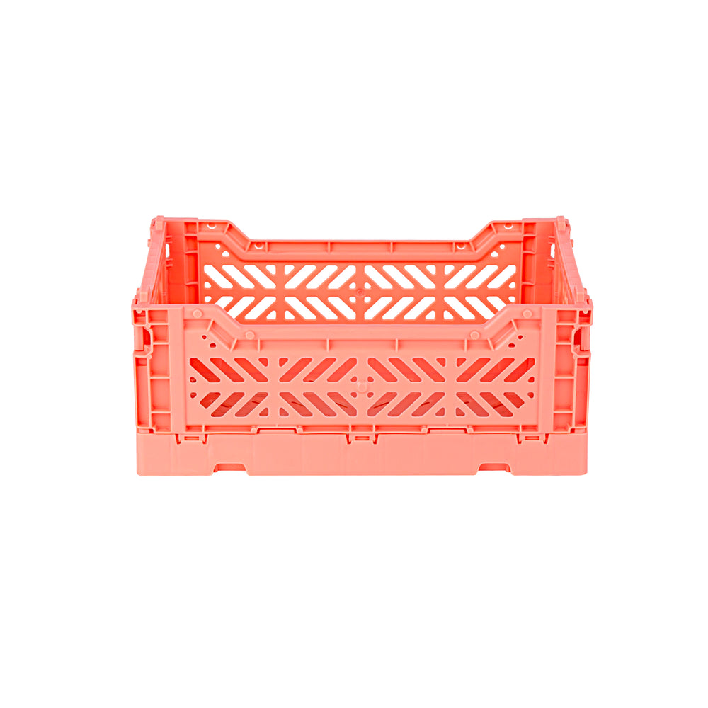 
                  
                    Mini Salmon Pink Folding Crate
                  
                