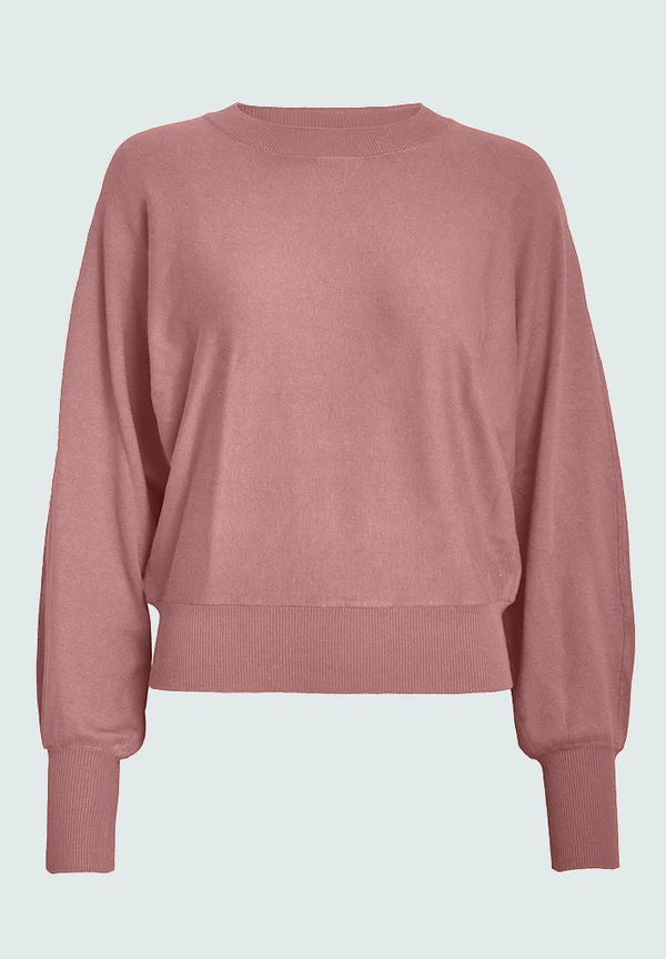 MSDANA Nostalgia Rose Bat Sleeve Knit Jumper