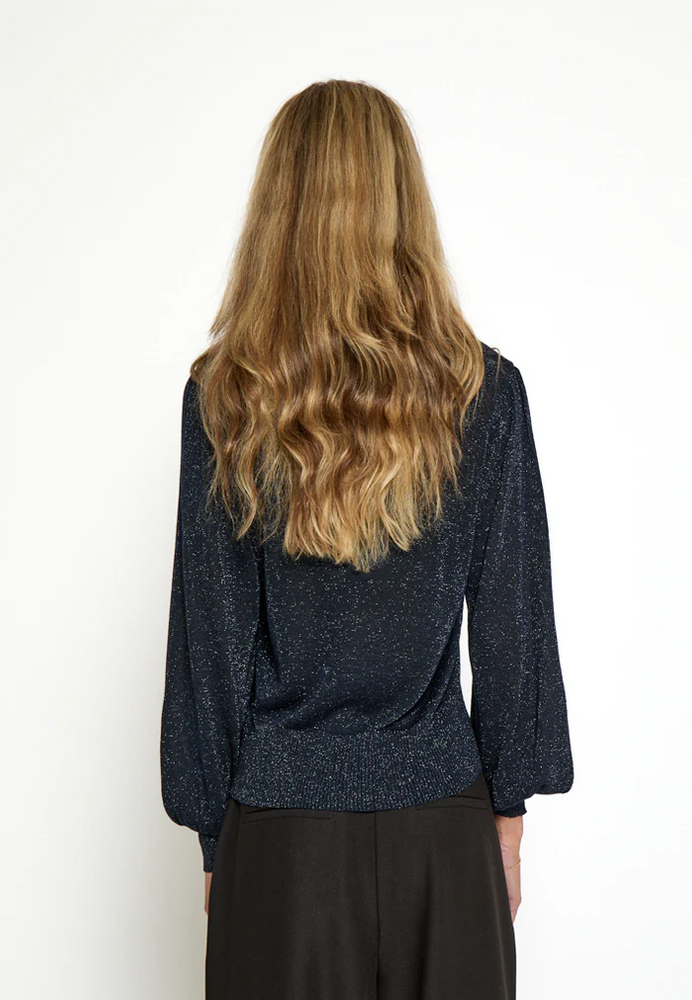 
                  
                    MSLIVA Black Iris Metallic Jumper
                  
                