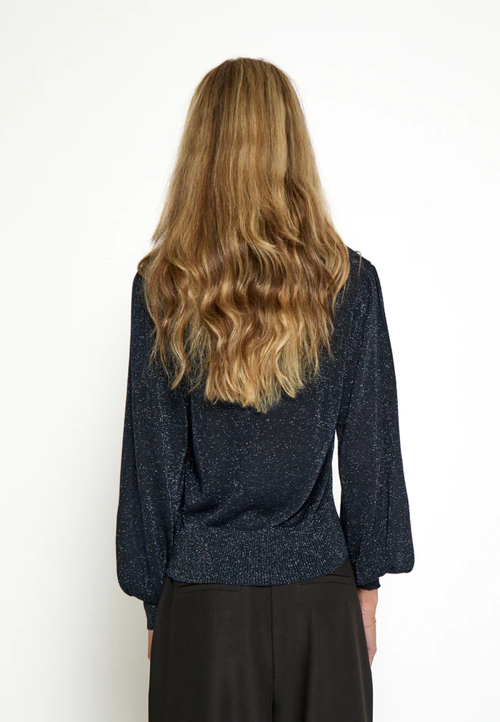 
                  
                    MSLIVA Black Iris Metallic Jumper
                  
                