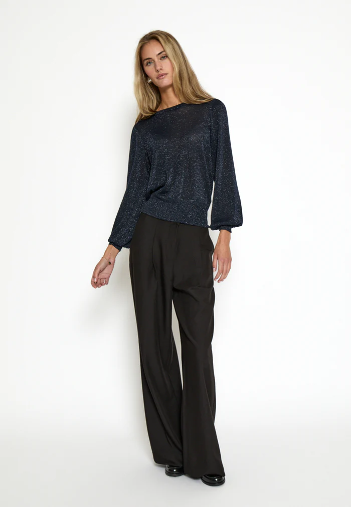 
                  
                    MSLIVA Black Iris Metallic Jumper
                  
                