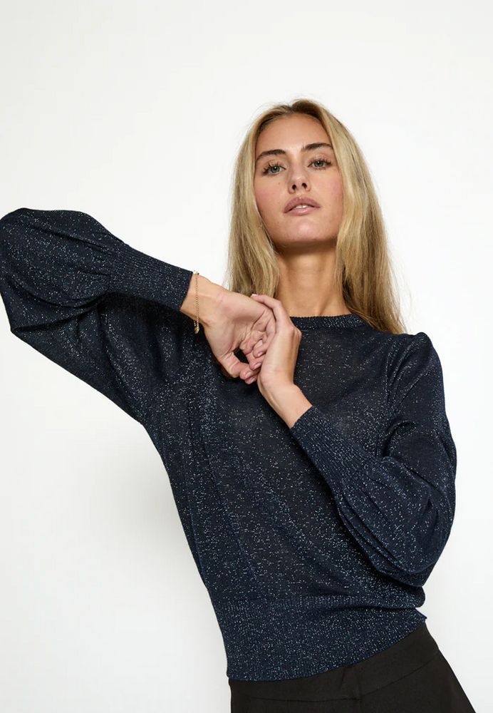 
                  
                    MSLIVA Black Iris Metallic Jumper
                  
                