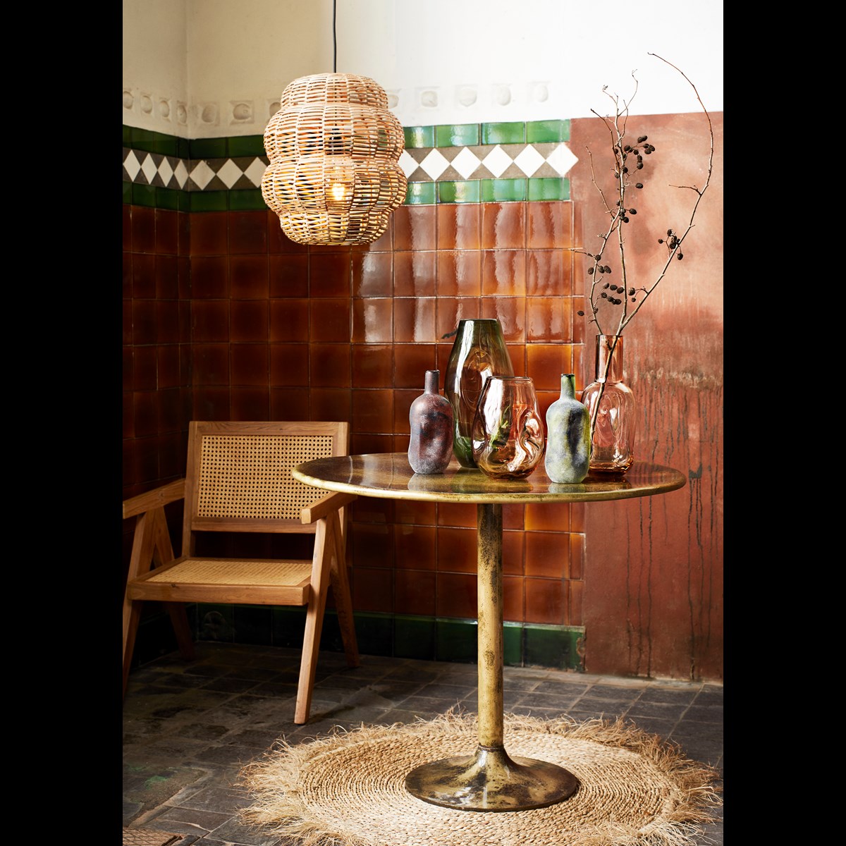 
                  
                    Natural Bamboo Ceiling Lamp
                  
                