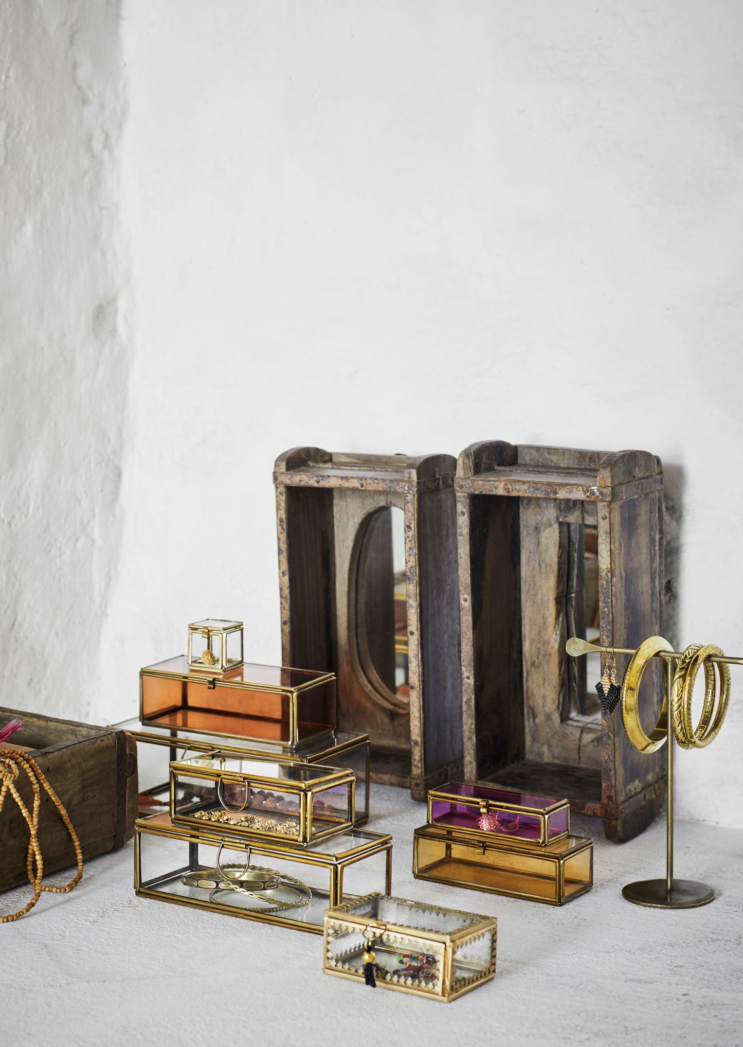 
                  
                    Matt Brass Hand Forget Jewellery Stand
                  
                