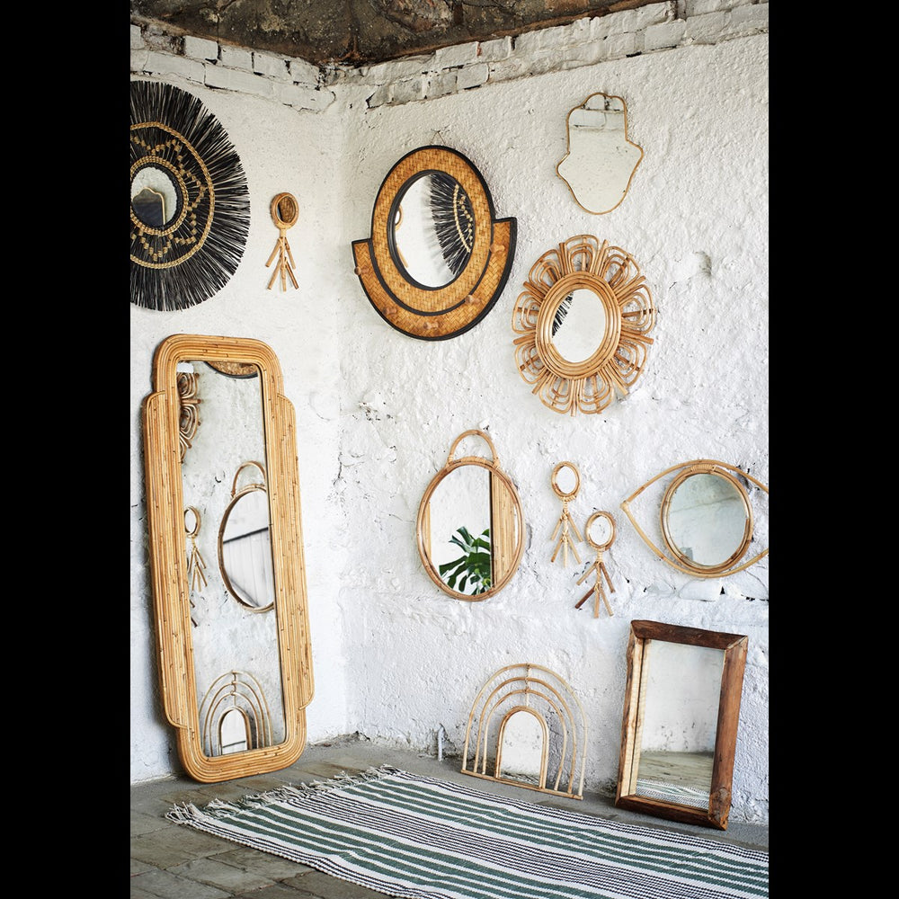 
                  
                    Gold Hanging Mirror
                  
                